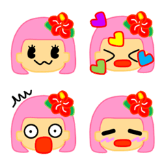 [LINE絵文字] PIYOTARO FRIENDS りおさ絵文字3の画像