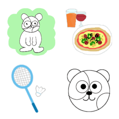 [LINE絵文字] KISAKI PANDA Emojiの画像