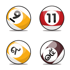 [LINE絵文字] Snooker 02の画像