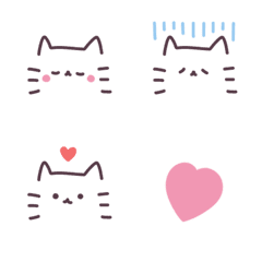 [LINE絵文字] ねこ 。の画像