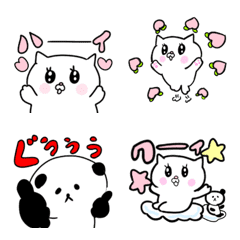 [LINE絵文字] 色々使える❤にゃんにゃんこ4の画像