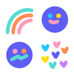 [LINE絵文字] Everyday Emojis: Bold Lines and Colorsの画像