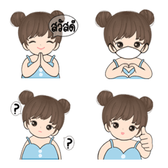 [LINE絵文字] Heidi little girl emojiの画像