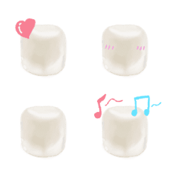 [LINE絵文字] marshmallow！の画像