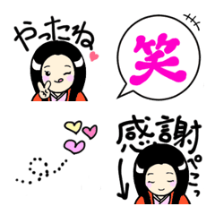 [LINE絵文字] てるちゃんのお顔の画像