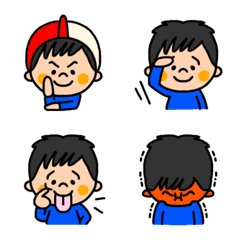 [LINE絵文字] 男の子(シンプル)の画像