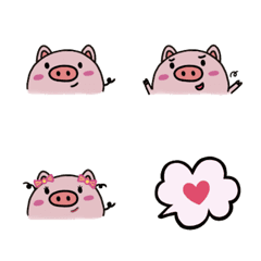 [LINE絵文字] Bana Piggyの画像