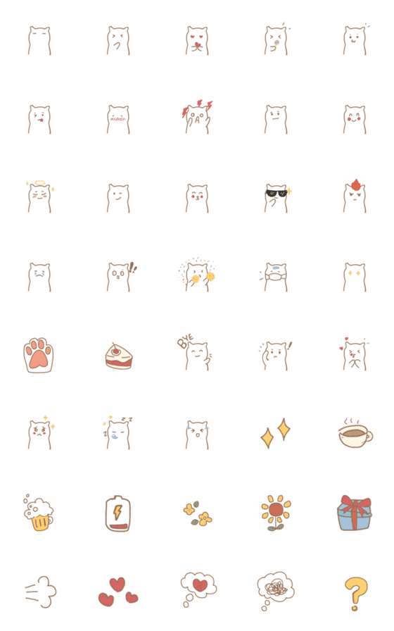 [LINE絵文字]Meow brownniの画像一覧