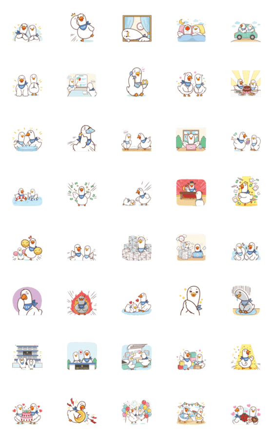 [LINE絵文字]T.C.P. ( Set2 ) Emojiの画像一覧