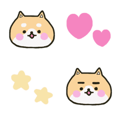 [LINE絵文字] 柴犬ぽるて★絵文字の画像