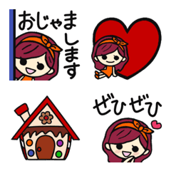 [LINE絵文字] ガーリールゥ＊よく使う敬語＊の画像