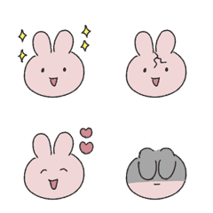 [LINE絵文字] うさぎさまの画像