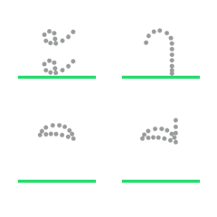 [LINE絵文字] Thai consonants and Vowe model 3 (2/2)の画像