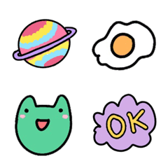 [LINE絵文字] Sweetie Cutie Emoji [NamChan]の画像