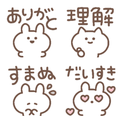 [LINE絵文字] ◯cute mini Sticker◯の画像