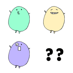 [LINE絵文字] QQQの画像