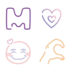 [LINE絵文字] Neon Nemojiiiiiiiの画像