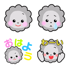 [LINE絵文字] Emoticon of Silver lionの画像