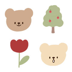 [LINE絵文字] tulip_bear1の画像