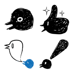 [LINE絵文字] たぶんペンギンの赤ちゃんの画像