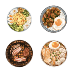 [LINE絵文字] food dayの画像