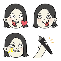 [LINE絵文字] Yi ＆ Fu daily emoji (Yi)の画像