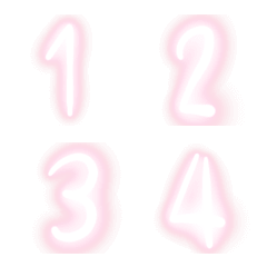 [LINE絵文字] Numberpinkの画像