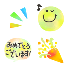 [LINE絵文字] ポップなニコちゃん❤️丁寧語＆敬語の画像