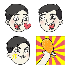 [LINE絵文字] Yi ＆ Fu daily emoji (Fu)の画像