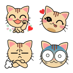 [LINE絵文字] ねこ！ねこ！こねこ！絵文字♪の画像