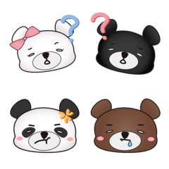 [LINE絵文字] Bear familyの画像