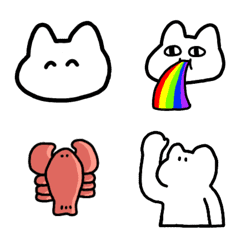 [LINE絵文字] もしかしてねこちゃんの画像