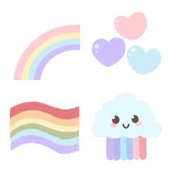 [LINE絵文字] rainbows overloadの画像