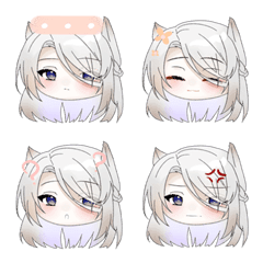 [LINE絵文字] Naoyuki Arctic Fox Emojiの画像