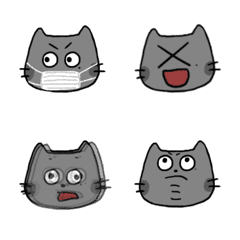 [LINE絵文字] Guava Cat Emojiの画像