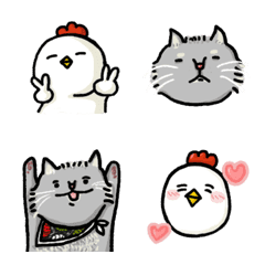 [LINE絵文字] Navy chicken emoji ！の画像