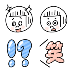 [LINE絵文字] まる美ちゃんの画像