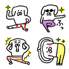 [LINE絵文字] 伝わるわんこ！わん山さんの画像