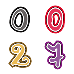 [LINE絵文字] Number emoji 27の画像