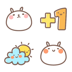 [LINE絵文字] Simple and Smile Emojiの画像