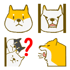 [LINE絵文字] たっぷり柴犬の画像