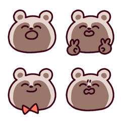 [LINE絵文字] 変な動物たち⑦たぬきさんセットの画像