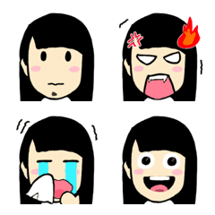 [LINE絵文字] Xiaomei Emoji Stickers-2の画像