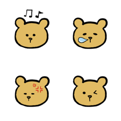 [LINE絵文字] bear 1.0の画像