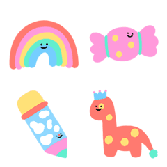 [LINE絵文字] Baby Rainbowの画像