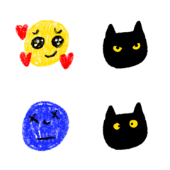 [LINE絵文字] people and catsの画像