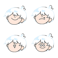 [LINE絵文字] Shiro Expressionの画像