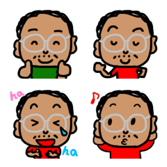 [LINE絵文字] kathir facesの画像