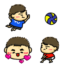 [LINE絵文字] Volleyballtutuの画像