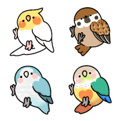 [LINE絵文字] Tobao birdsの画像